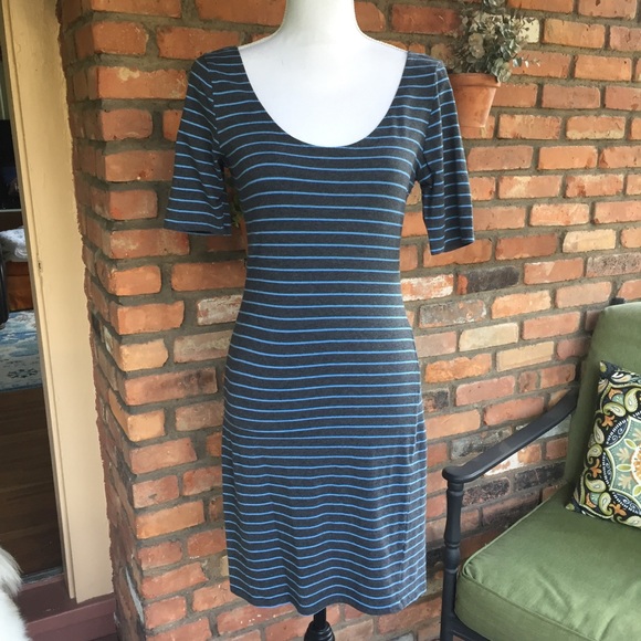 Xhilaration Dresses & Skirts - Basic Cotton Striped Dress